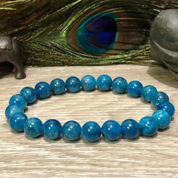 Apatite Gemstone bracelets - Picture 6 of 11